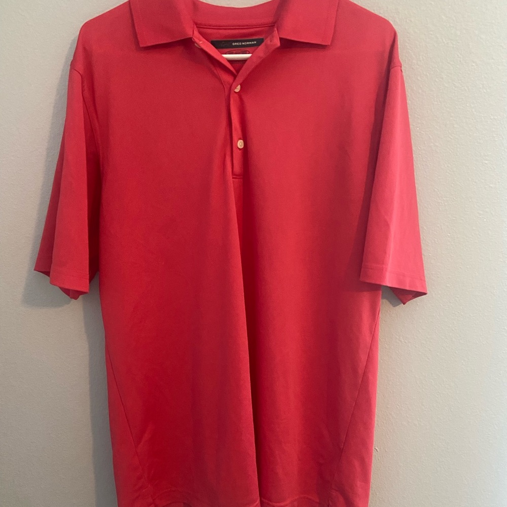 Greg Norman men’s golf polo, size medium